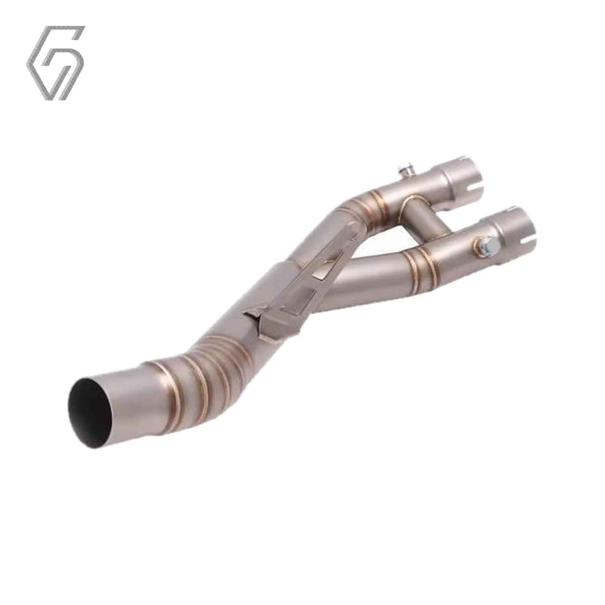 Stainless Steel Exhaust Mid Pipe Compatible with Yamaha YZF-R1 (2015–2021)