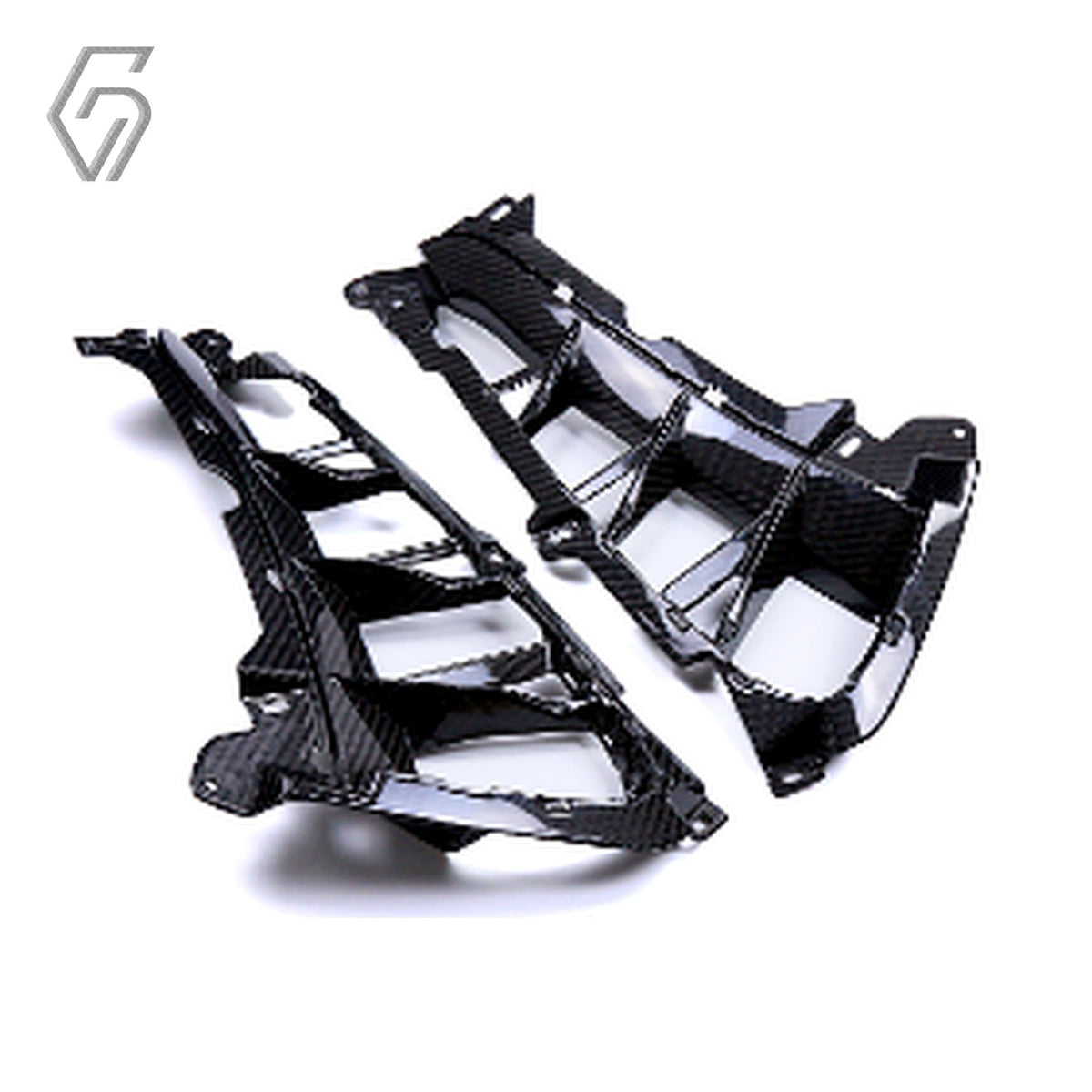 Carbon Fiber Inner Side Vents for Suzuki Hayabusa