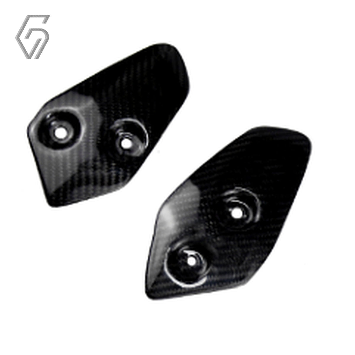 Carbon Fiber Heel Guards for Yamaha MT-07