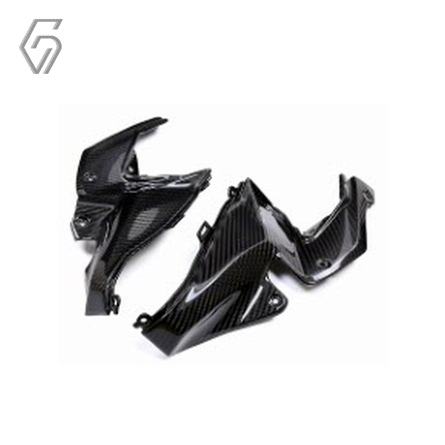 Carbon Fiber Fuel Tank Front Upper Side Inner Panel Fairing for Kawasaki Z900 2020-2024