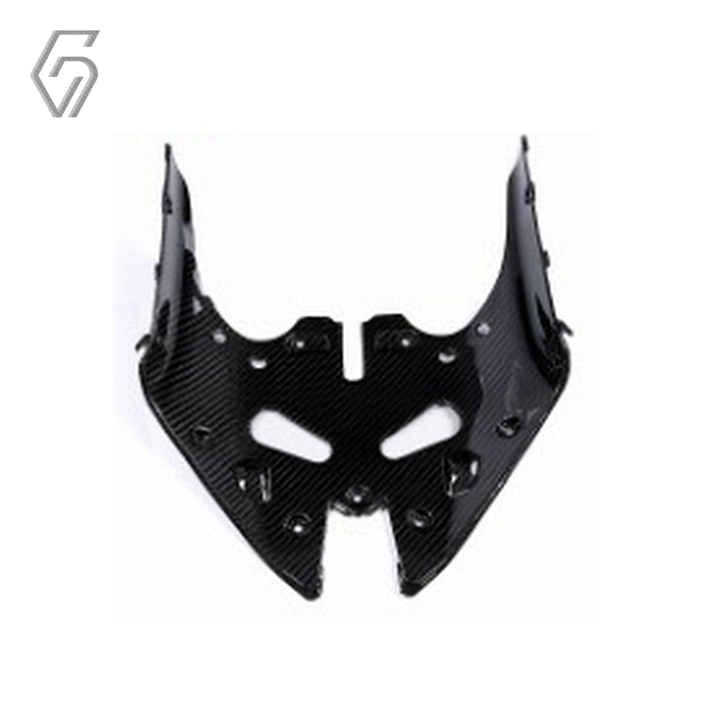 Carbon Fiber Headlight Lower Panel for Kawasaki Ninja ZX-6R 2024+