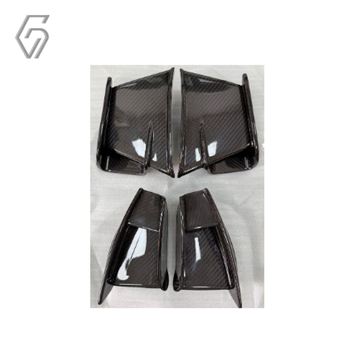 Carbon Fiber Winglets for Kawasaki Ninja ZX-6R 2024+
