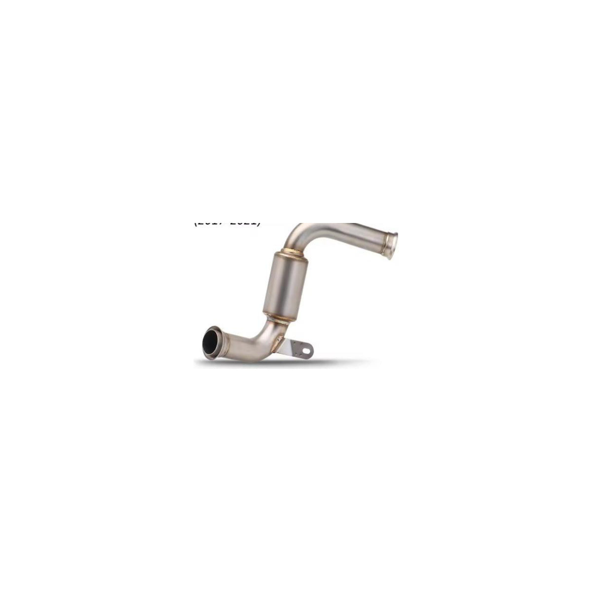 Stainless Steel Exhaust Mid Pipe Compatible with KTM Duke / RC 125 / 250 / 390 (2017–2020)