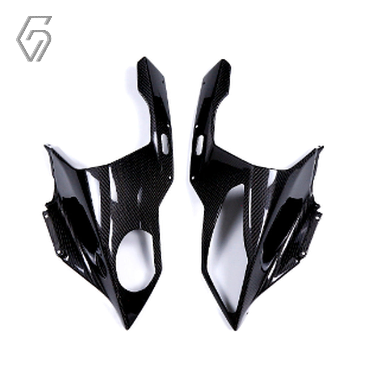 Carbon Fiber Headlight side panels for BMW S1000RR