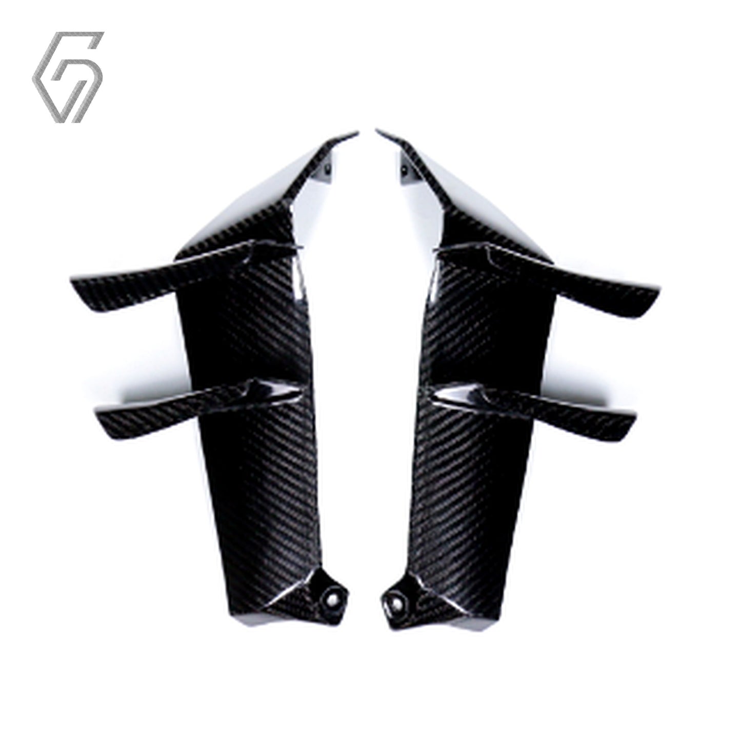 Carbon Fiber Winglets-Style A for Yamaha MT-09