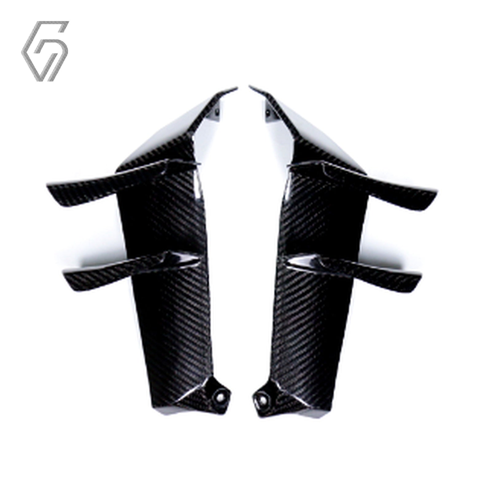 Carbon Fiber Winglets-Style A for Yamaha MT-09