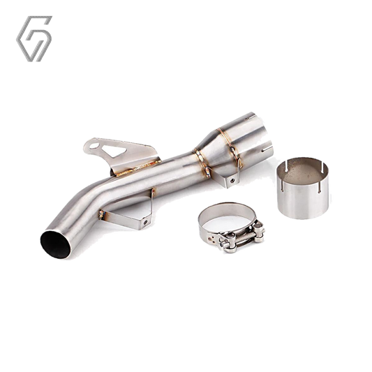 Stainless Steel Exhaust Mid Pipe Compatible with Kawasaki Z900 (2017–2020)