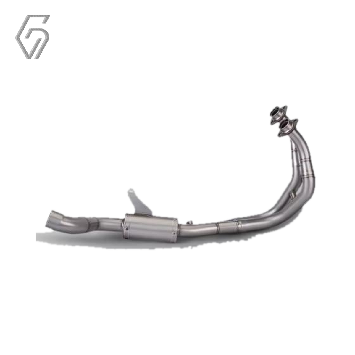 Stainless Steel Exhaust Mid Pipe Compatible with Yamaha YZF-R7 (2021–2023)