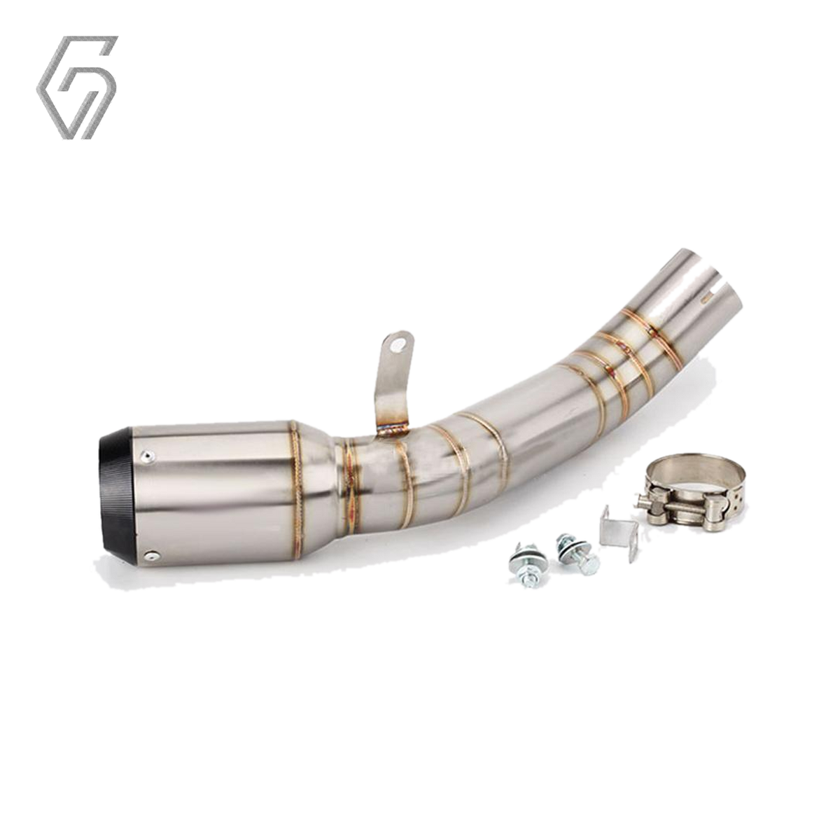 Stainless Steel Exhaust Mid Pipe Compatible with Honda CBR1000RR (2017–2019)