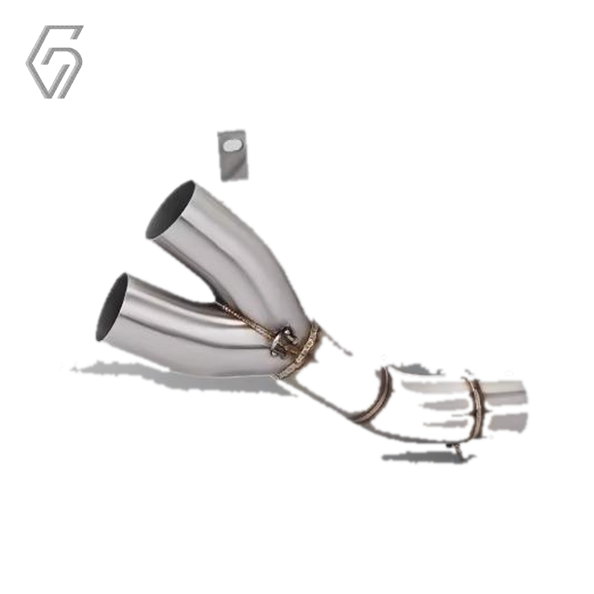 Stainless Steel Exhaust Mid Pipe Compatible with Ducati Scrambler 800 (2015–2021)