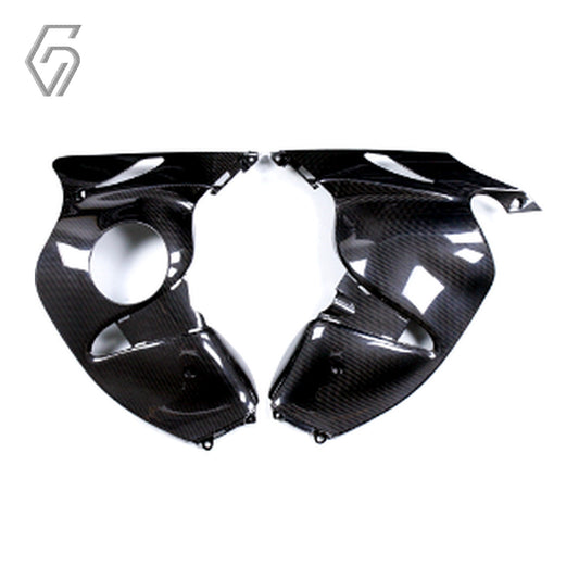 Carbon Fiber Side Lower Panels for Suzuki Hayabusa