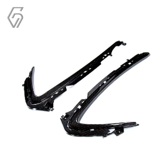 Carbon Fiber Side Vents Fairing Stripes for Suzuki Hayabusa