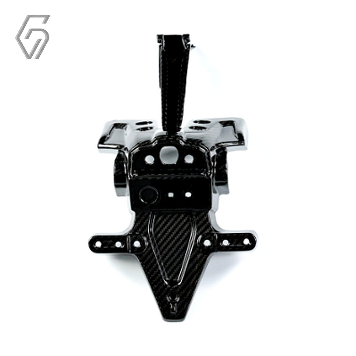 Carbon Fiber License Plate Holder for Yamaha MT-07 2025+