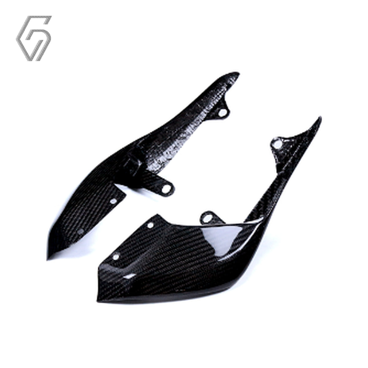 Carbon Fiber Rear Seat Side Upper Cover for Yamaha MT-07