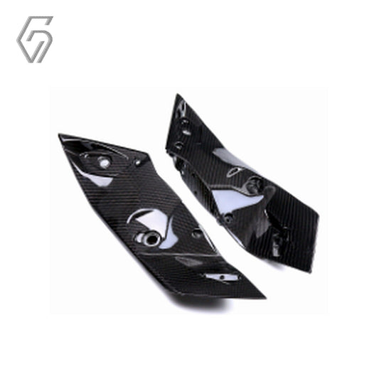 Carbon Fiber Lower Handlebar Side Plate for Yamaha R3 2022+