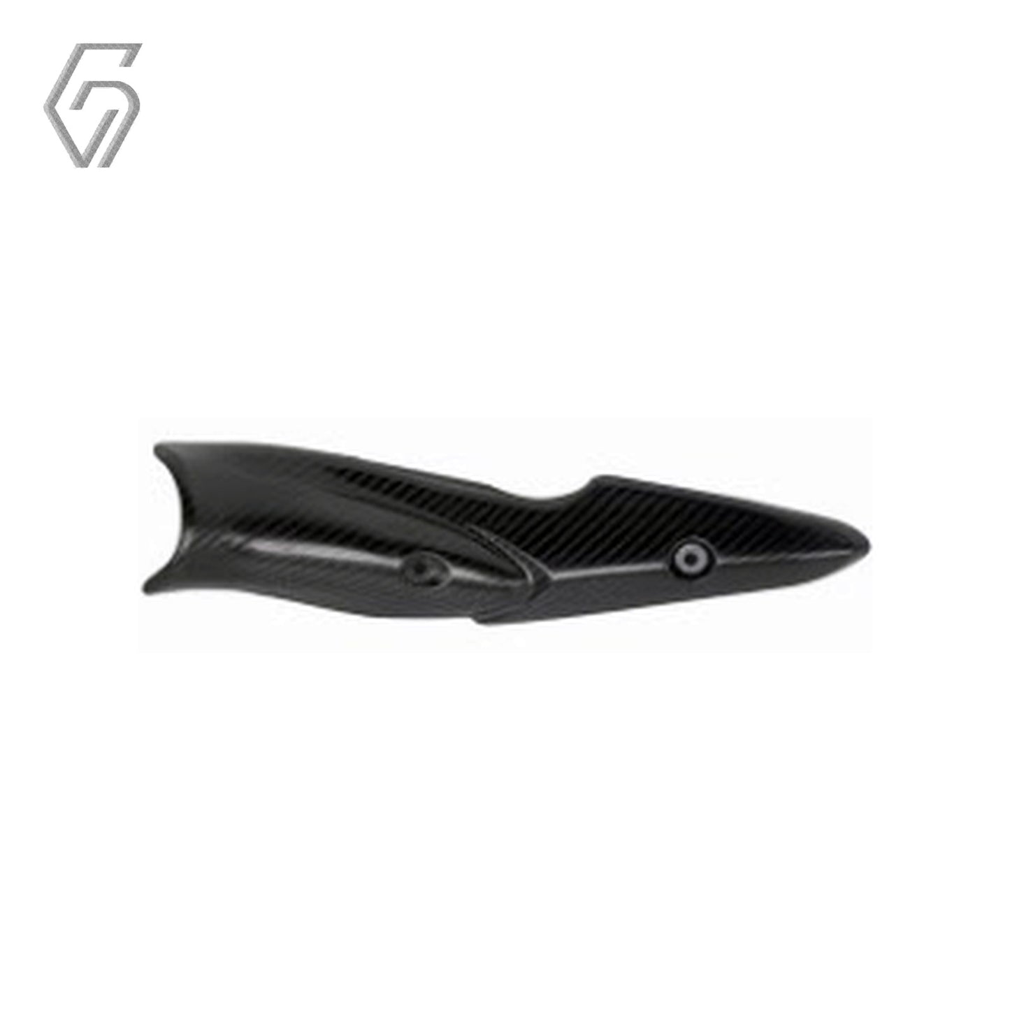 Carbon Fiber Exhaust Cover for Kawasaki Z900 2017-2019