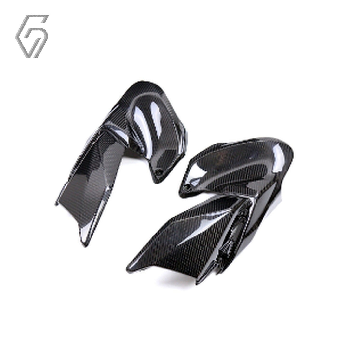 Carbon Fiber Front Fuel Tank Side Panels Plate Fairing for Kawasaki Z900 2020-2024