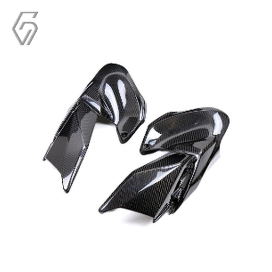 Carbon Fiber Front Fuel Tank Side Panels Plate Fairing for Kawasaki Z900 2020-2024