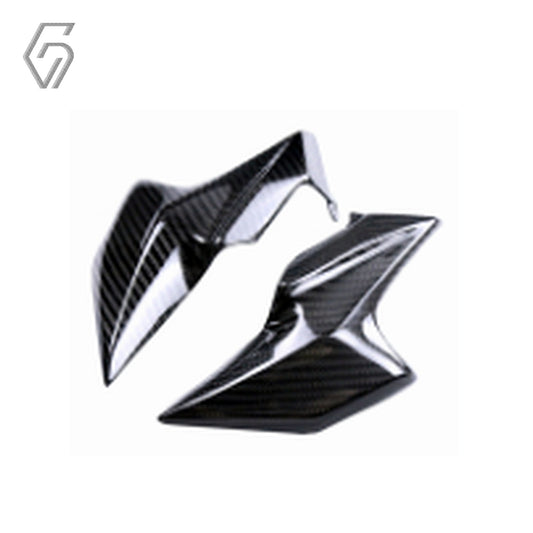 Carbon Fiber Front Side Nose Headlight Fairing Panel for Kawasaki Z900 2020-2024