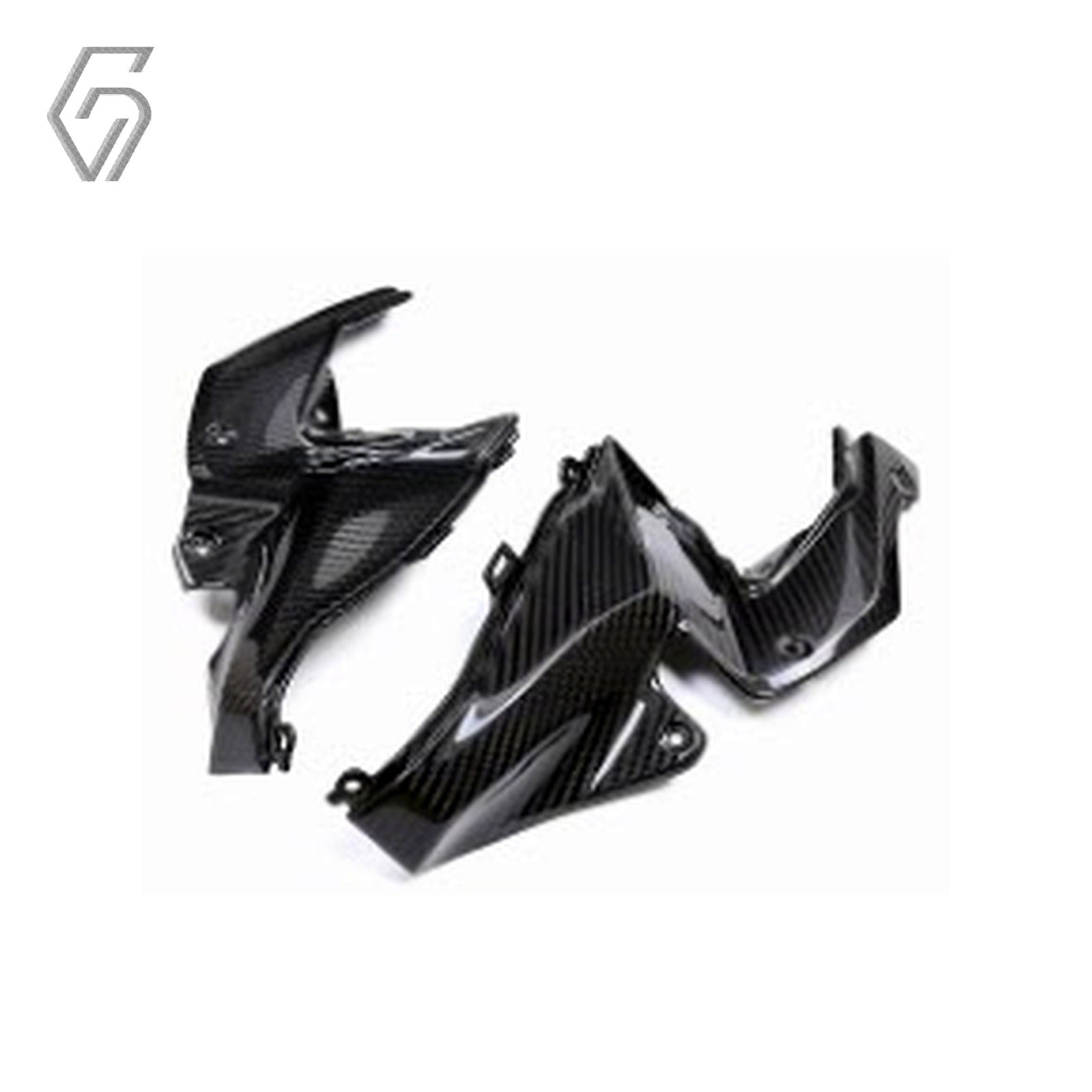 Carbon Fiber Fuel Tank Front Upper Side Inner Panel Fairing for Kawasaki Z900 2020-2024