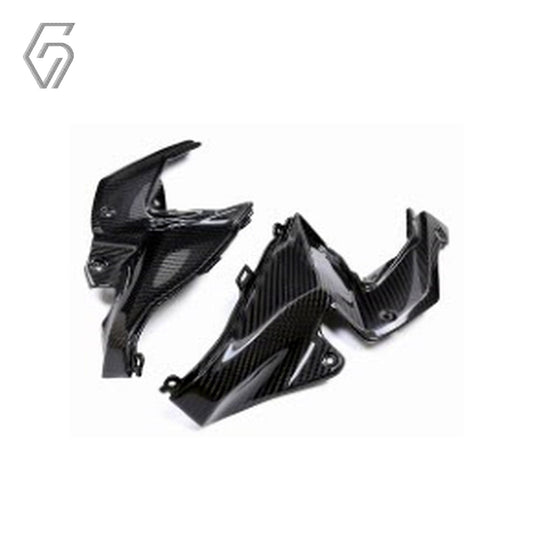 Carbon Fiber Fuel Tank Front Upper Side Inner Panel Fairing for Kawasaki Z900 2020-2024