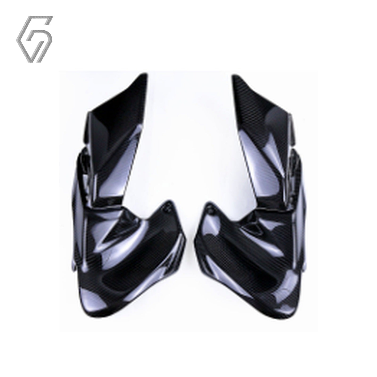 Carbon Fiber Fuel Tank Side Panels Cover Fairing for Kawasaki Z900 2020-2024