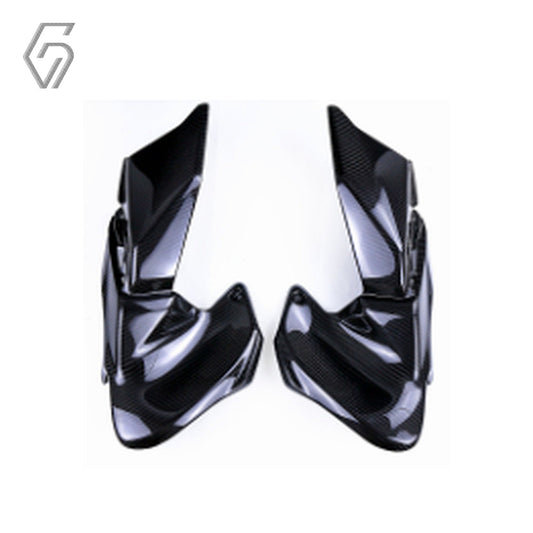 Carbon Fiber Fuel Tank Side Panels Cover Fairing for Kawasaki Z900 2020-2024