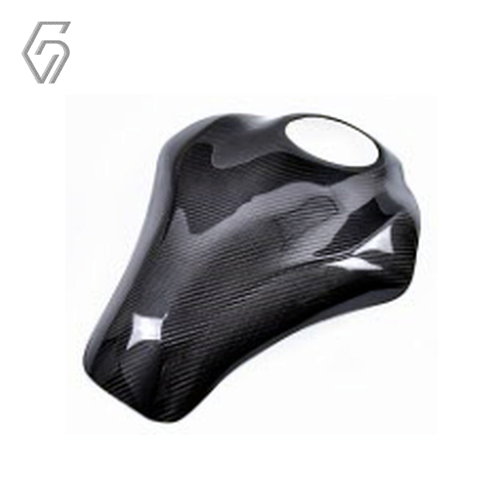 Carbon Fiber Half Tank Cover for Kawasaki Z900 2017-2019