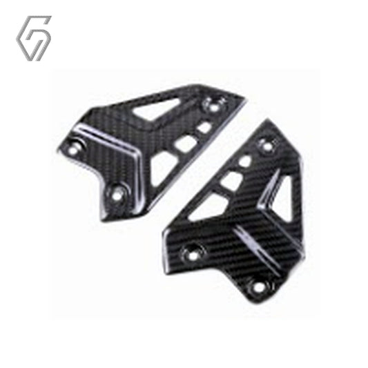 Carbon Fiber Heel Guards for Kawasaki Z900 2016+