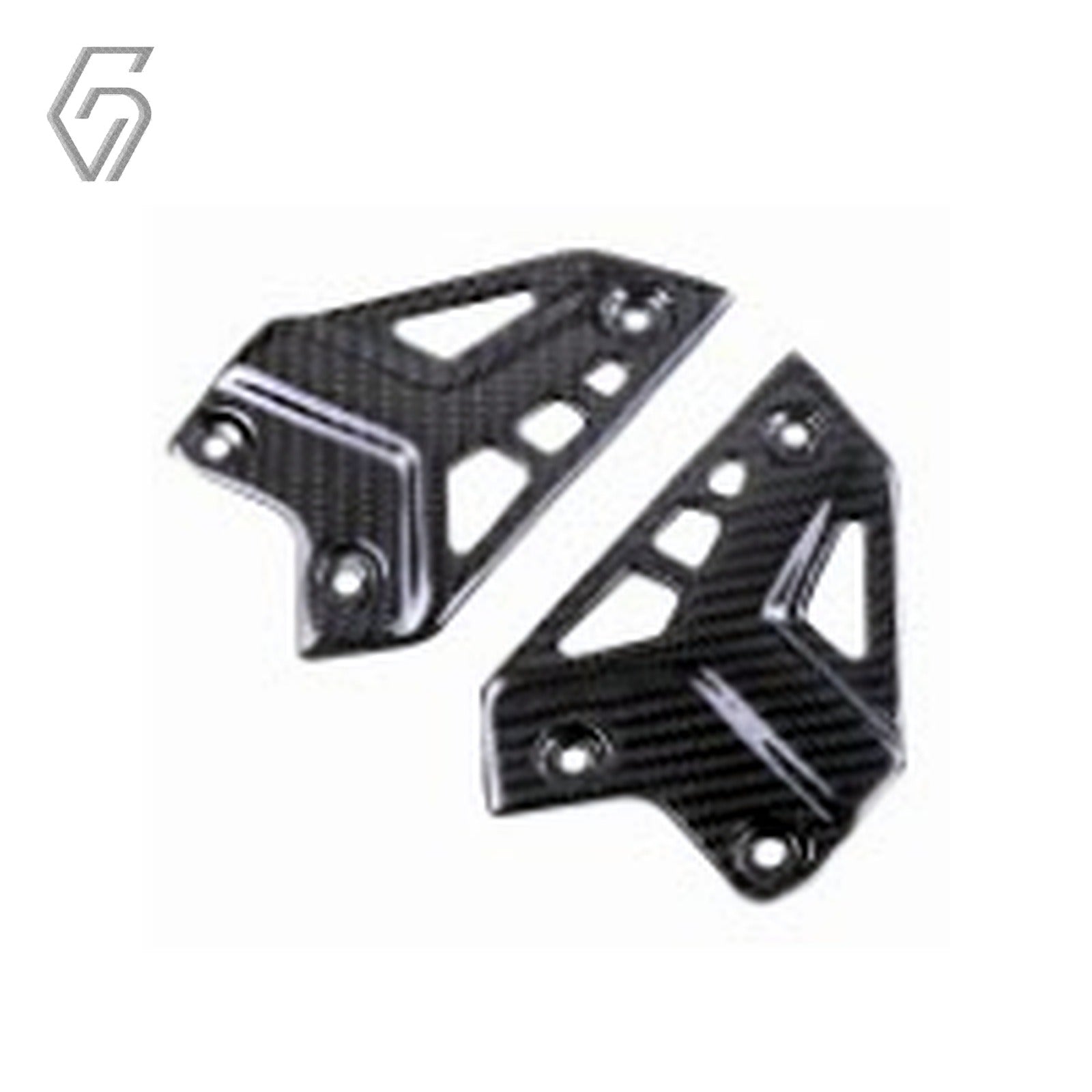 Carbon Fiber Heel Guards for Kawasaki Z900 2016+
