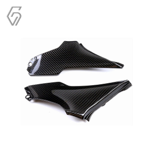 Carbon Fiber Seat Side Frame Cover Side Panel Fairing for Kawasaki Z900 2020-2024