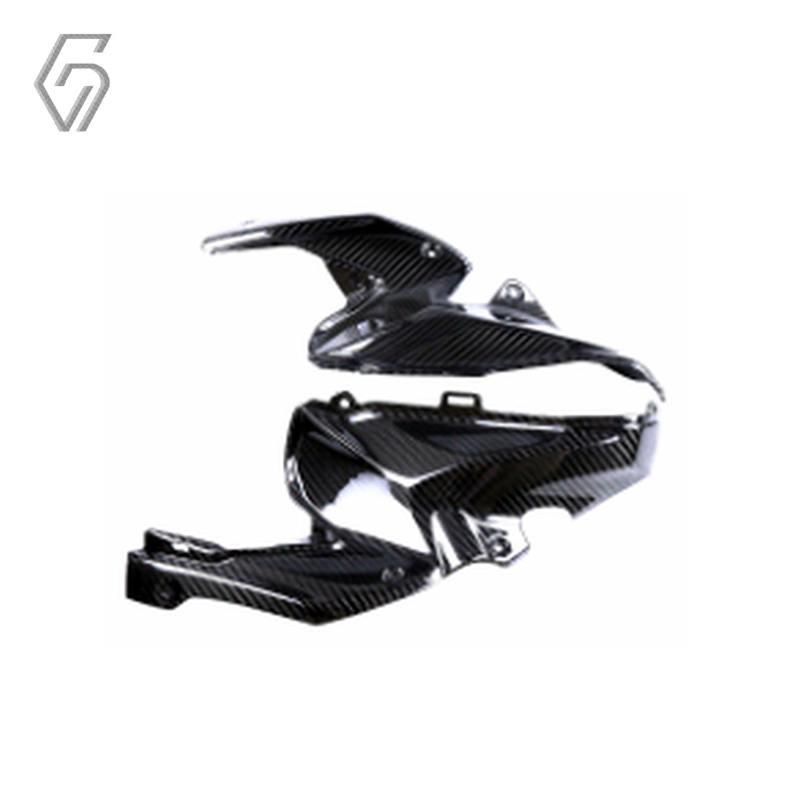Carbon Fiber Tank Side Front Upper Inner Panels Fairing for Kawasaki Z900 2020-2024