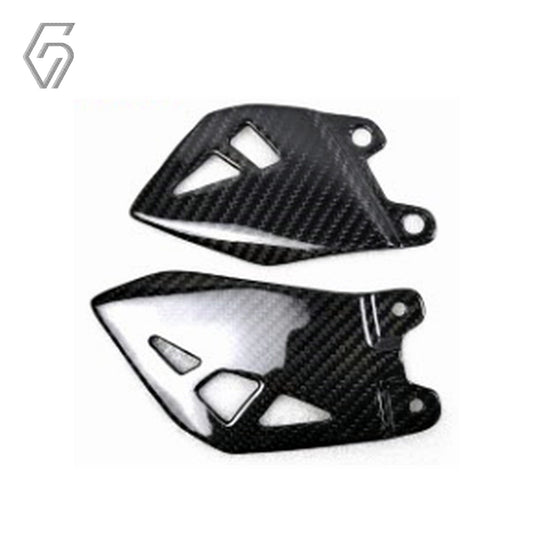 Carbon Fiber Heel Plates for Kawasaki ZX-10R 2011+