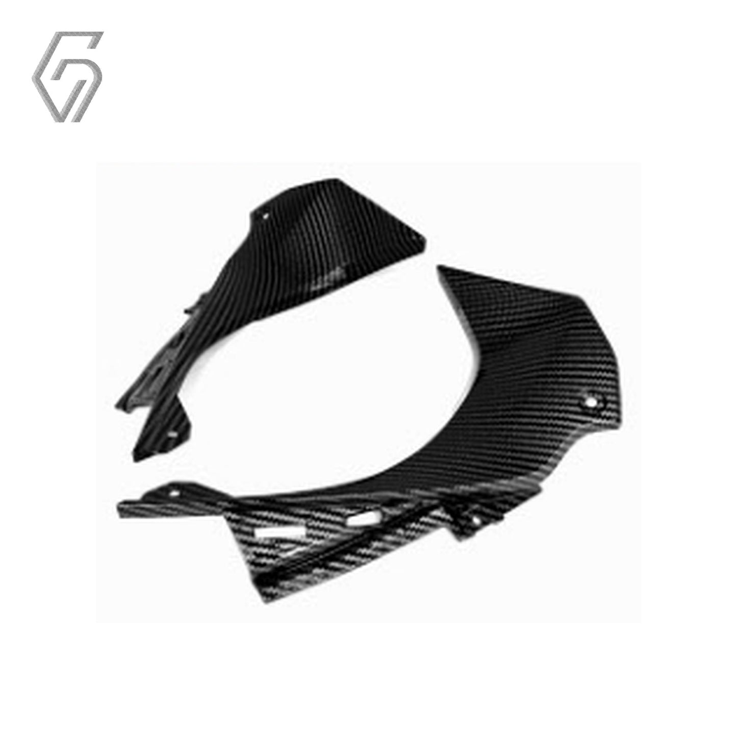 Carbon Fiber Dash Side Panels for Kawasaki Ninja ZX-6R 2019-2023