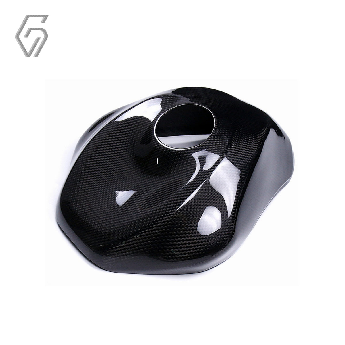 Carbon Fiber Fuel Tank Cover for Kawasaki Ninja ZX-6R 2019-2023