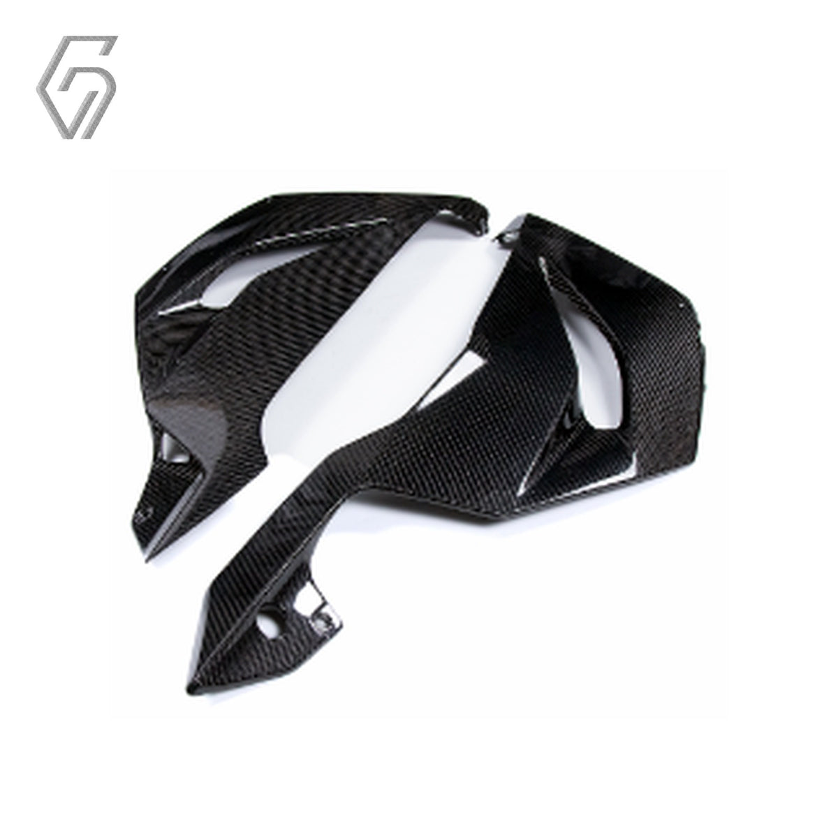 Carbon Fiber Lower Belly Pan for Kawasaki Ninja ZX-6R 2019-2023