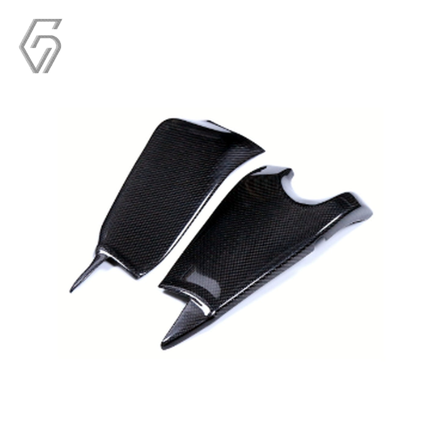 Carbon Fiber Swingarm Covers for Kawasaki Ninja ZX-6R 2019-2023