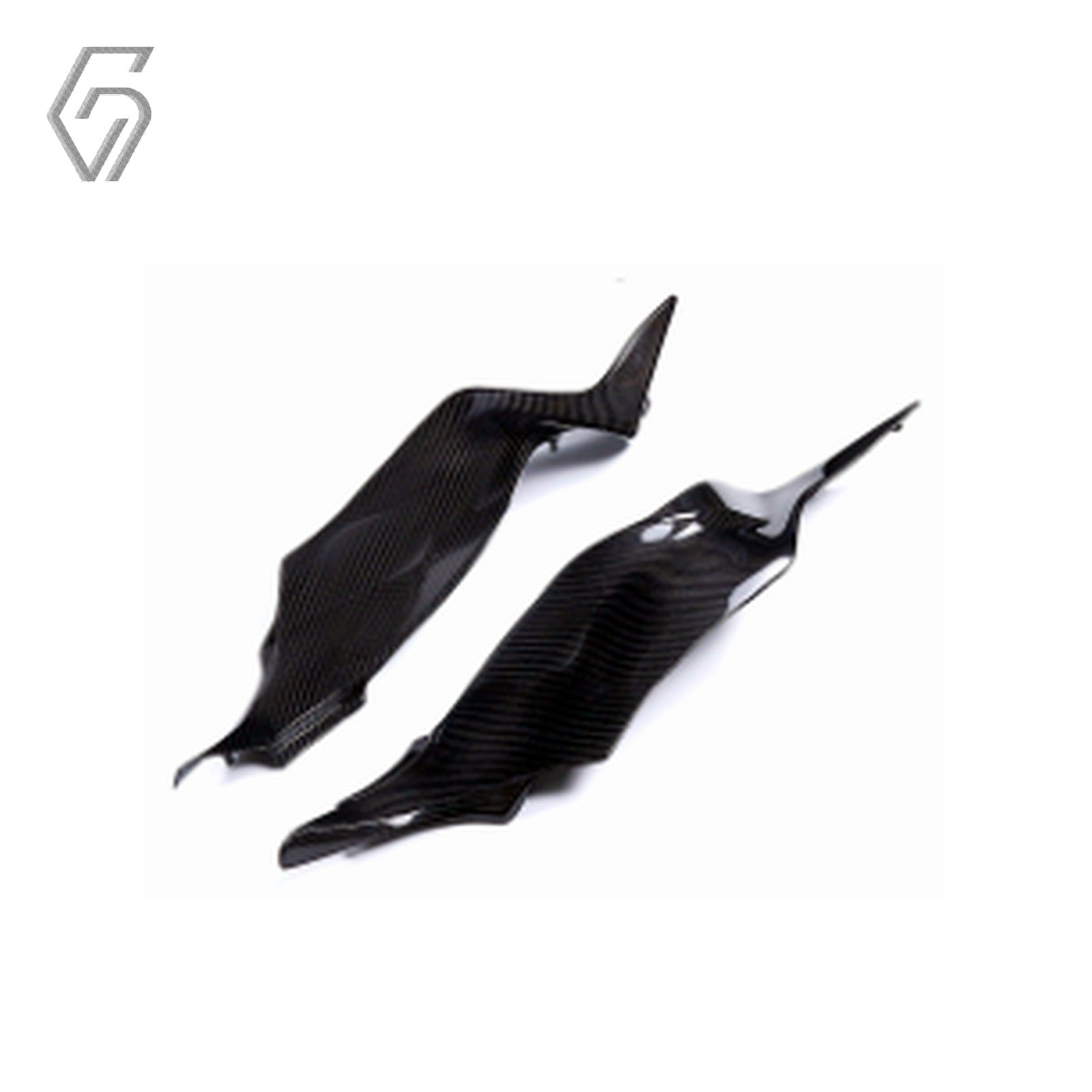 Carbon Fiber Tank Side Panels for Kawasaki Ninja ZX-6R 2024