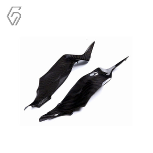 Carbon Fiber Tank Side Panels for Kawasaki Ninja ZX-6R 2024