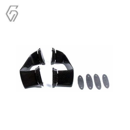 Carbon Fiber Winglets for Kawasaki Ninja ZX-6R 2024+