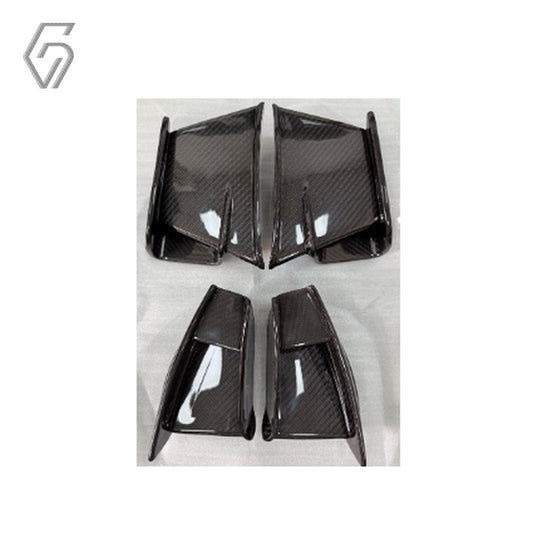 Carbon Fiber Winglets for Kawasaki Ninja ZX-6R 2024+